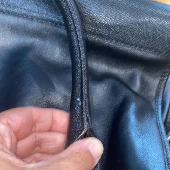 Cole Haan Women Black Genuine Leather Shoulder Crossbody Bag - Picture 3 of 10